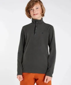 PROTEST JUNIOR PERFECTY 1/4 ZIP FLEECE DEEP GREY