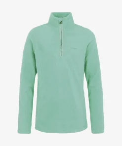 PROTEST JUNIOR MUTEY 1/4ZIP FLEECE BAYGREEN