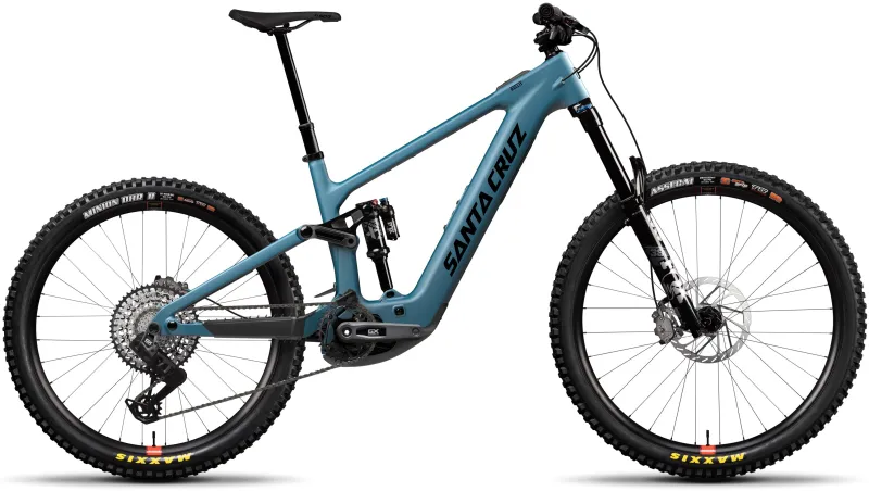 Santa Cruz Bullit 4 C MX GX AXS Carbon Electric Full Suspension Mountain Bike 2025 - Matte Teal