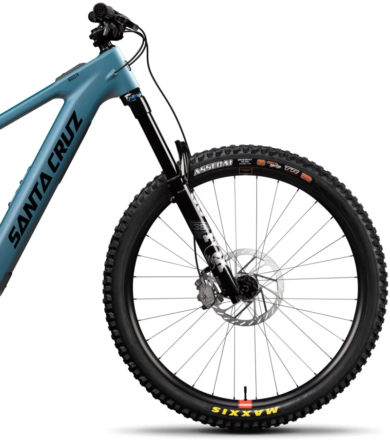 Santa Cruz Bullit 4 C MX GX AXS Carbon Electric Full Suspension Mountain Bike 2025 - Matte Teal - Image 3
