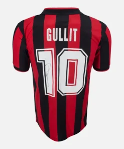 Ruud Gullit Signed AC Milan Shirt Home 1988 [10]