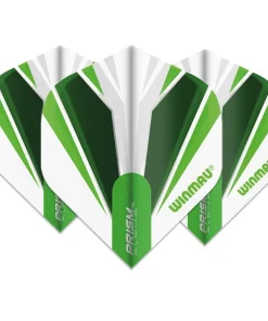WINMAU PRISM ALPHA DART FLIGHTS WHITE/GREEN