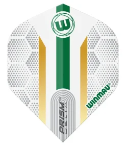 WINMAU PRISM DELTA DART FLIGHTS WHITE/YELLOW