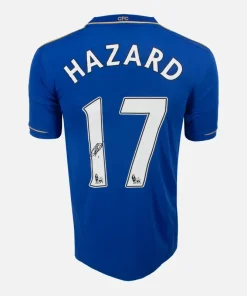 Eden Hazard Signed Chelsea Shirt 2012-13 Home [17]