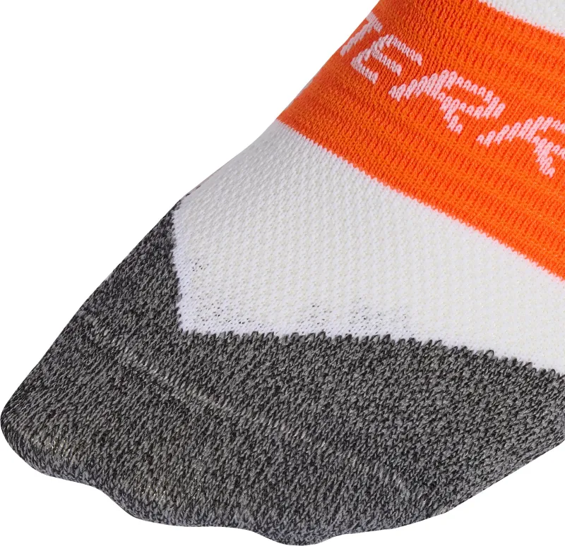 adidas Terrex HEAT.RDY Trail Agravic Crew Running Socks - White - Image 3
