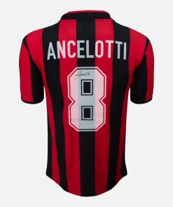 Carlo Ancelotti Signed AC Milan Shirt Home 1989-90 [8]