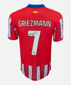 Antoine Griezmann Signed Atletico Madrid Shirt 2024-25 Home [7]
