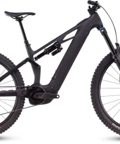 Cube Stereo Hybrid One77 HPC SLX 800 Carbon Electric Full Suspension Mountain Bike 2025 - Blackline