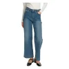 Numph Womens Jeans Paris Cropped Light Denim Blue 2