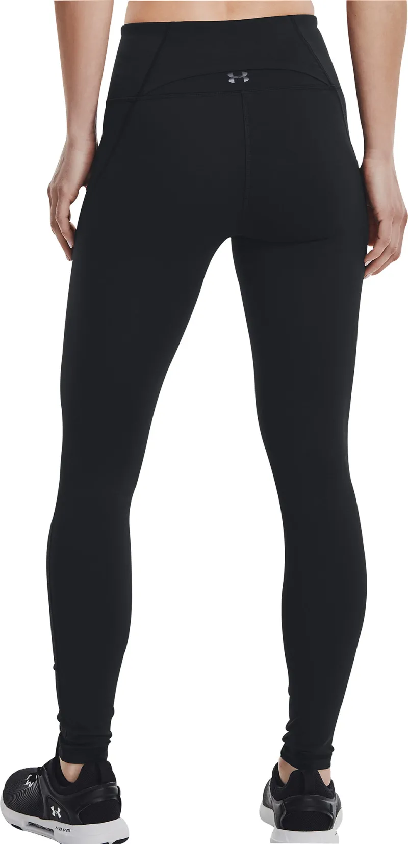 Under Armour Reflect Womens Long Running Tights - Black - Image 2