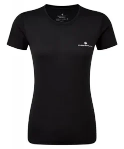 RONHILL WOMENS CORE SHORT SLEEVE TEE BLACK