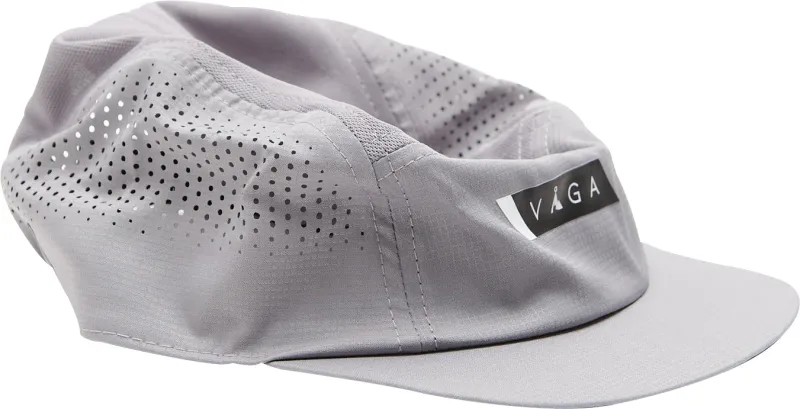 Vaga Feather Racing Running Cap - Grey