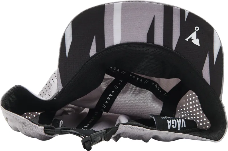 Vaga Feather Racing Running Cap - Grey - Image 2