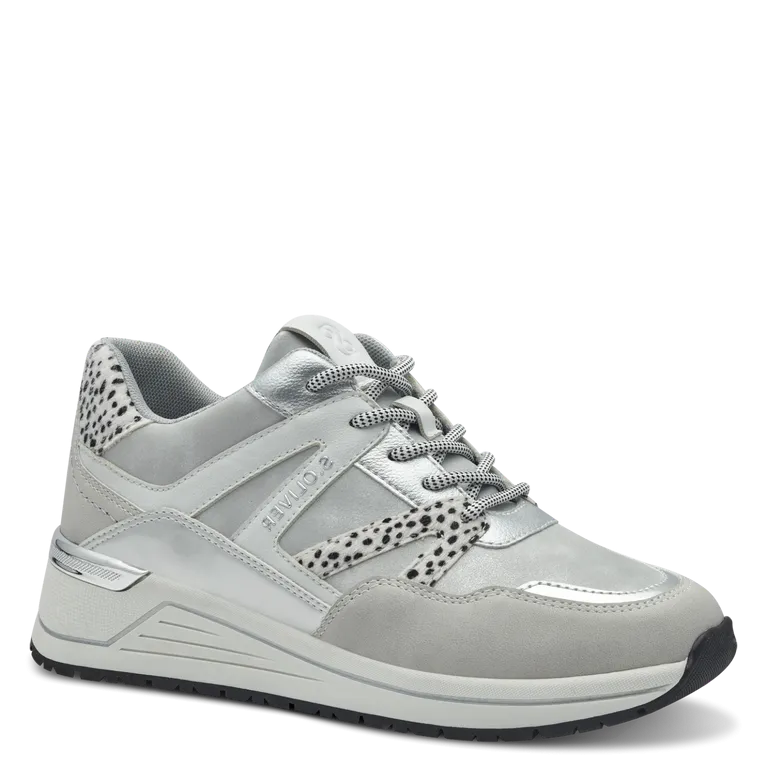 S Oliver Womens Trainer 5-2362 Silver Comb