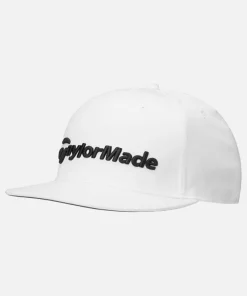 TaylorMade Golf Flatbill Snapback Mens [White]
