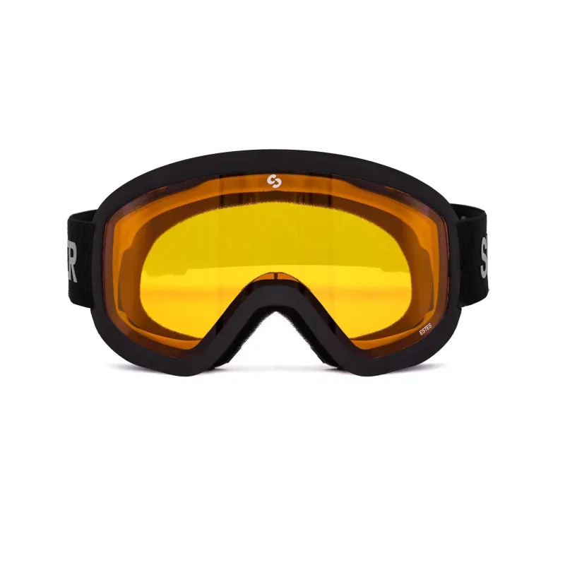 SINNER SENIOR ESTES SKI GOGLE MATTE BLACK ORANGE LENS - Image 2