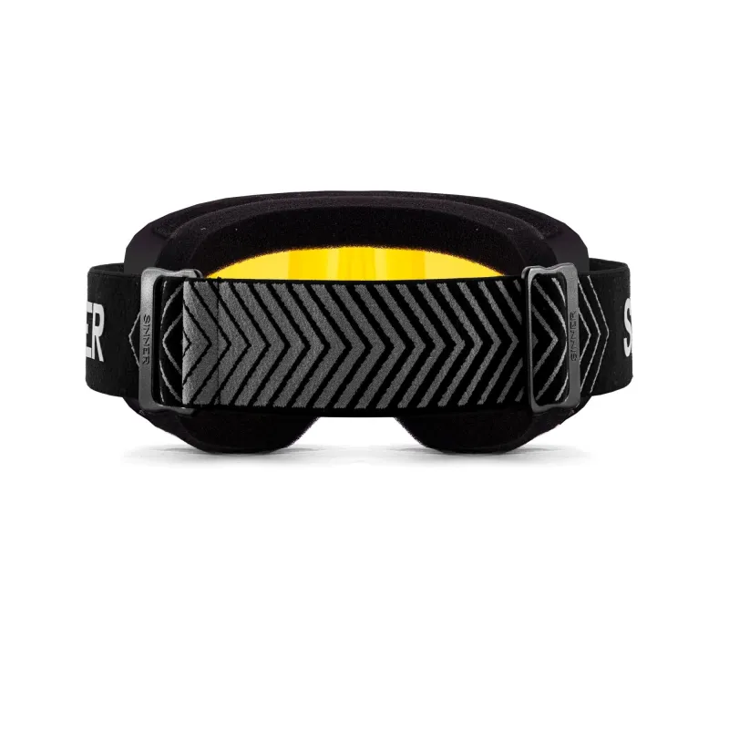 SINNER SENIOR ESTES SKI GOGLE MATTE BLACK ORANGE LENS - Image 3