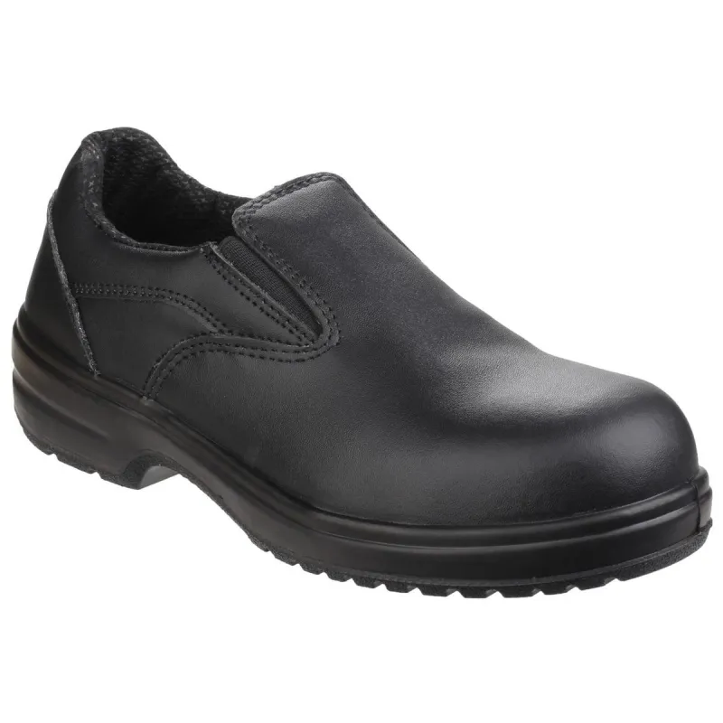 Amblers Safety FS94C Lightweight Slip on Safety Shoe Black
