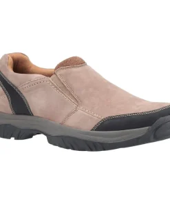 Cotswold Boxwell Slip On Hiking Shoe Tan