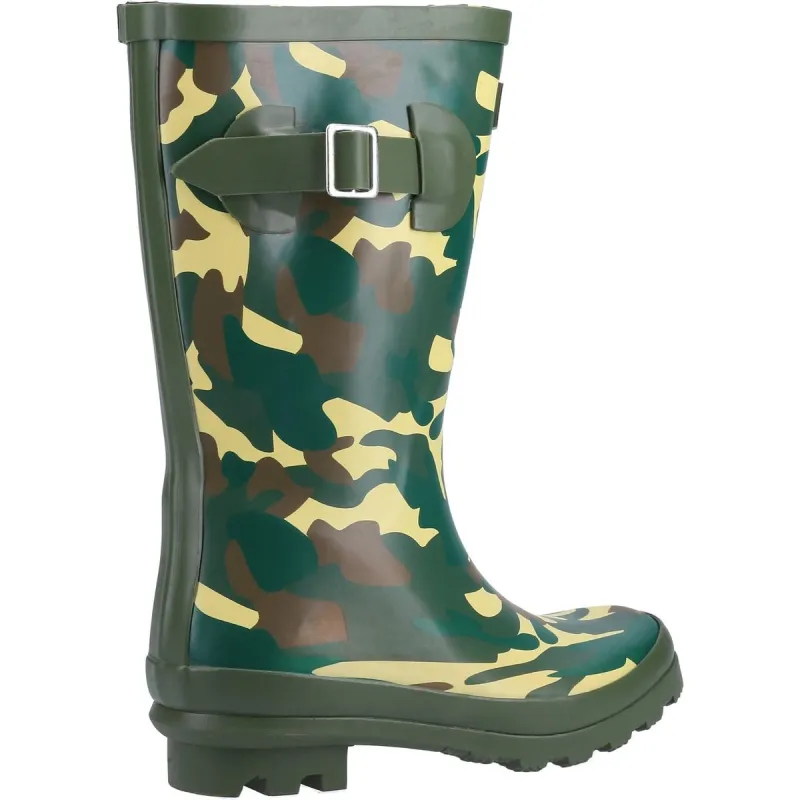 Cotswold Innsworth Wellington Boot Camo - Image 3