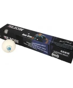 LION 40+ 1 STAR TABLE TENNIS   BALL PACK 6