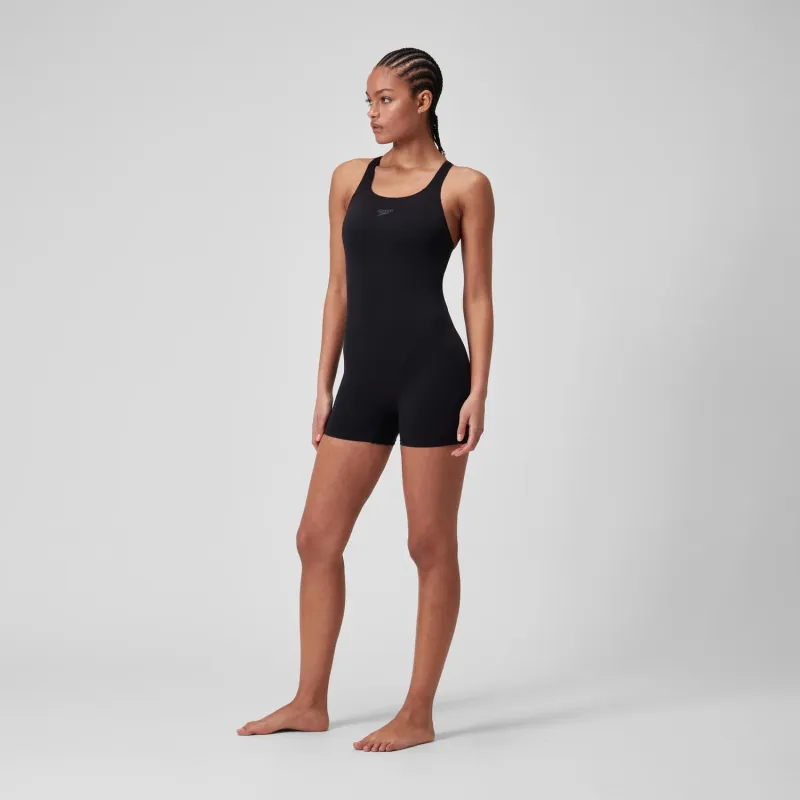 SPEEDO WOMENS END+ LEGSUIT BLACK - Image 2