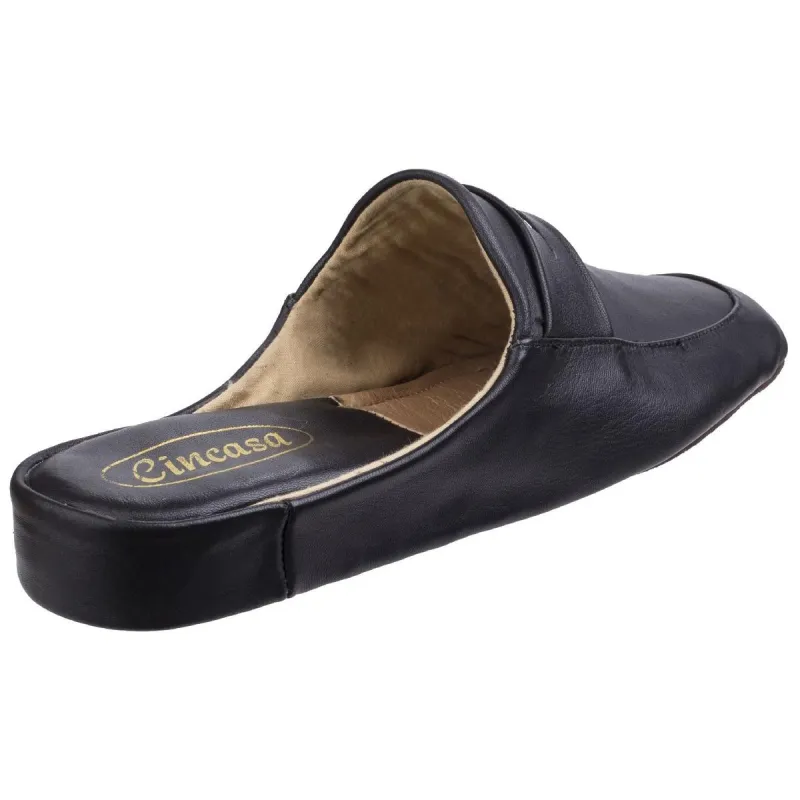 Cincasa Aramis Mens Mule Slipper Black - Image 3