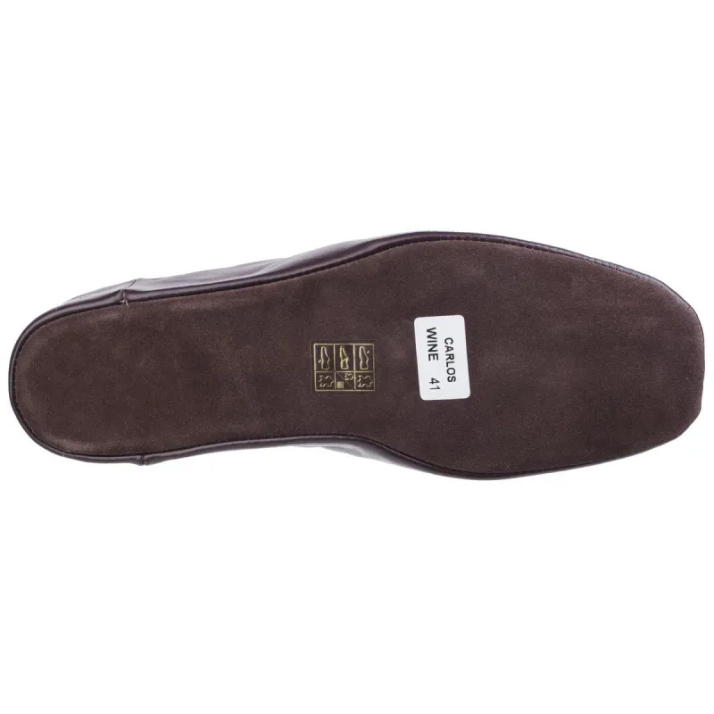 Cincasa Carlos Mens Mule Slipper Wine - Image 2