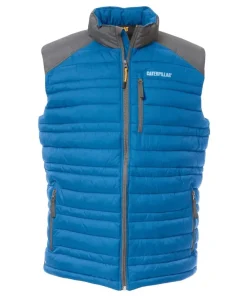 Caterpillar Defender Insulated Vest Blue