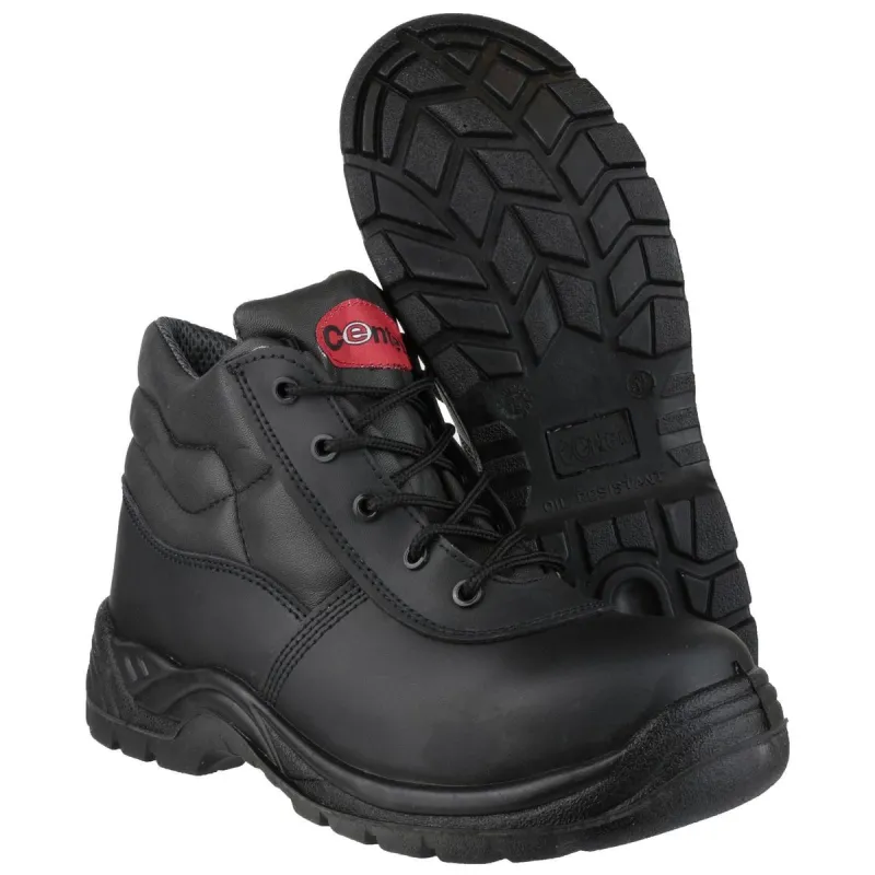 Centek FS30C Lace-up Safety Boot Black - Image 2