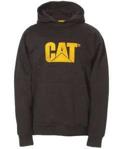 Caterpillar Trademark Hooded Sweatshirt Black