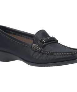 Cotswold Barrington Slip on Loafer Shoe Navy