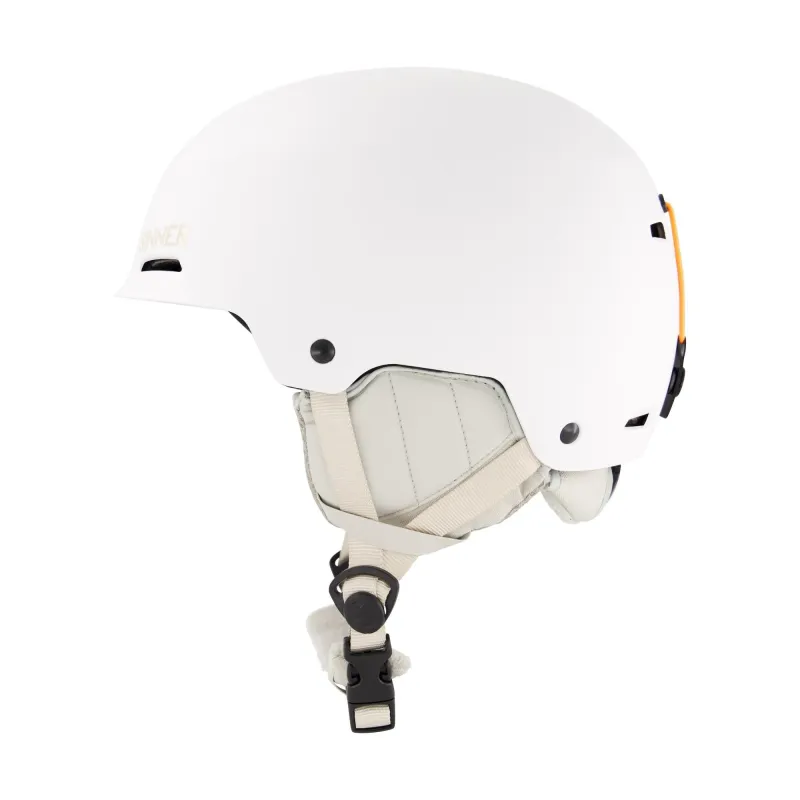 SINNER SENIOR COPPER SKI HELMET MATTE WHITE - Image 2