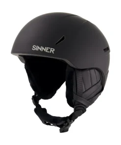 SINNER SENIOR CREST SKI HELMET MATTE BLACK