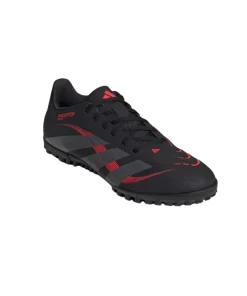 Adidas Adults Astro Turf Boot Predator Club Core Black/Grey Four/Lucid Red