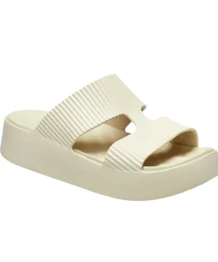 Crocs Womens Sandal Getaway Groove Platfrom HStrap Sandstone