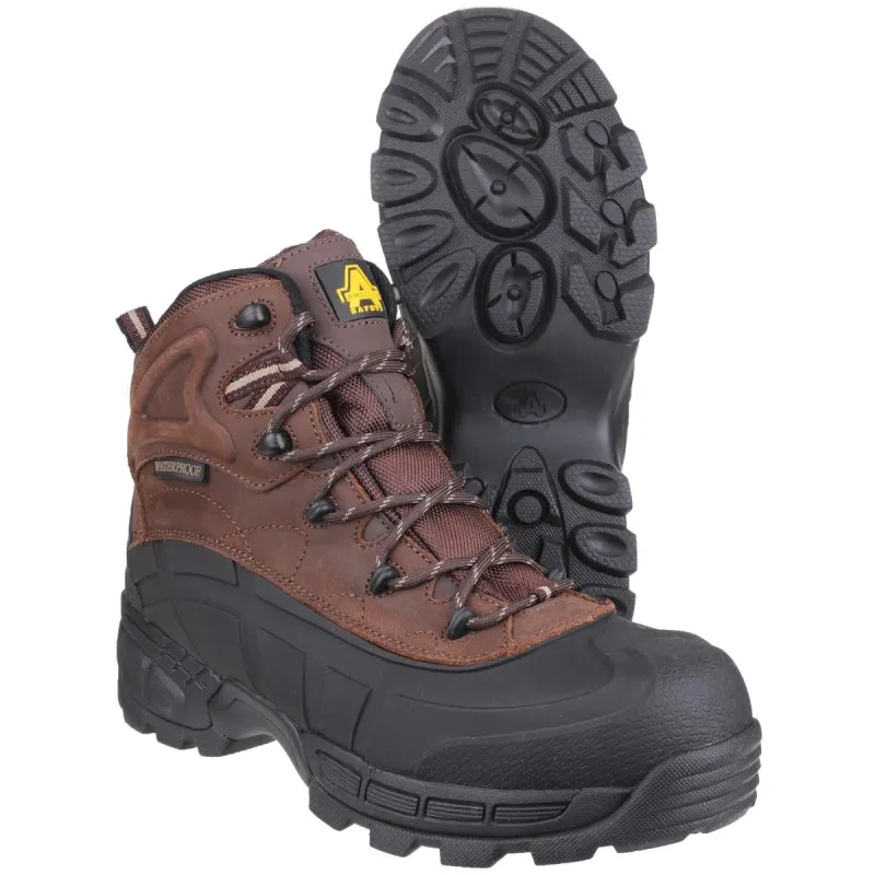 Amblers Safety FS430 Orca Safety Boot Brown - Image 2