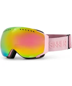 SINNER SENIOR EMERALD SKI GOGGLE MATTE LIGHT PINK