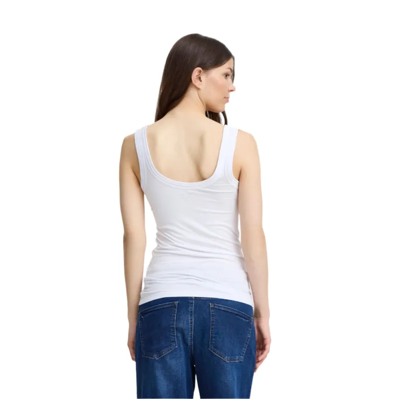 Ichi Womens Top Zola White - Image 2