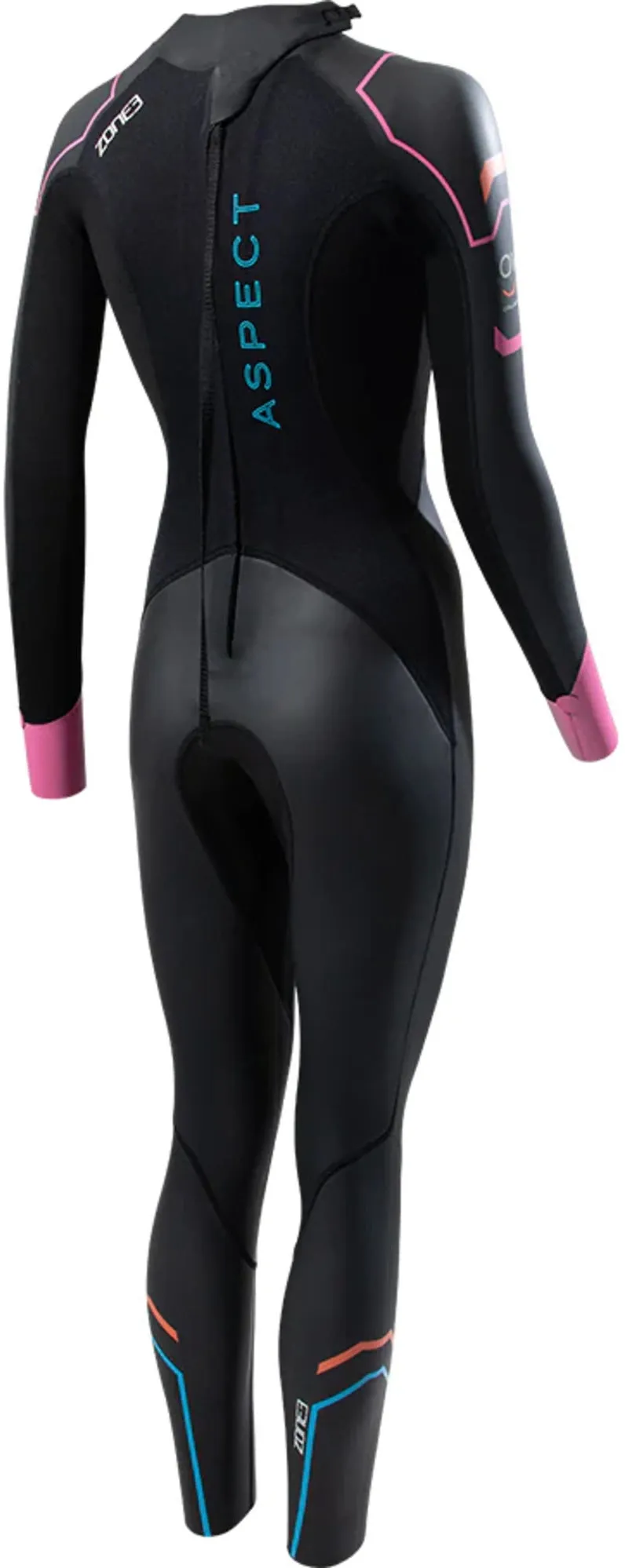 Zone3 Aspect Breaststroke Womens Wetsuit - Black - Image 2