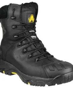 Amblers Safety FS999 Hi Leg Composite Safety Boot With Side Zip Black
