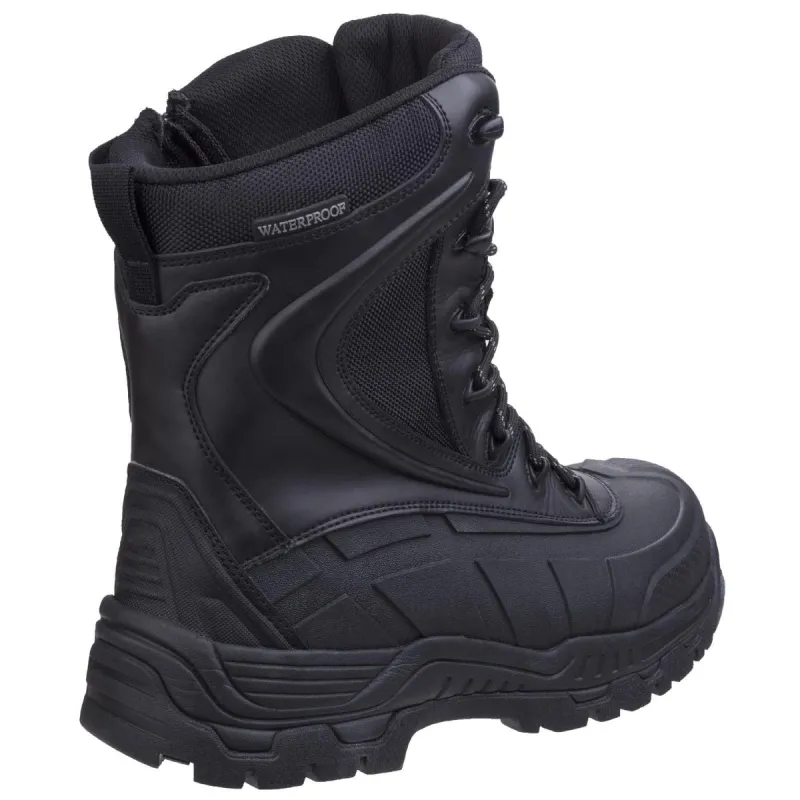 Amblers Safety AS440 Hybrid Metal Free Hi-leg Waterproof Safety Boot Black - Image 3