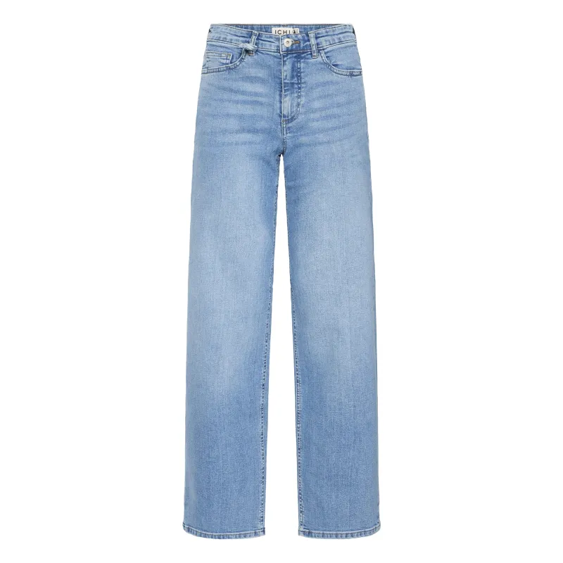 Ichi Womens Jeans Twiggy Light Blue - Image 3