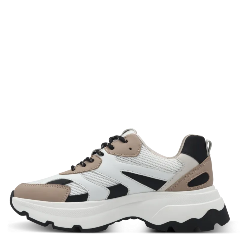 S.Oliver Womens Trainer 5-23612-44 Black Comb - Image 3