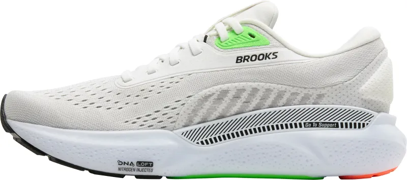 Brooks Adrenaline GTS 24 Mens Running Shoes - White - Image 3