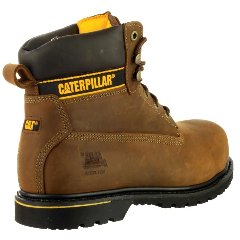 Caterpillar Holton Safety Boot Brown - Image 3