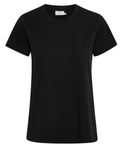 Kaffe Womens T-Shirt KAMarin Black Deep