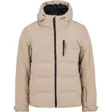PROTEST MENS SUPERIOR24 SKI JACKET BAMBOO BEIGE