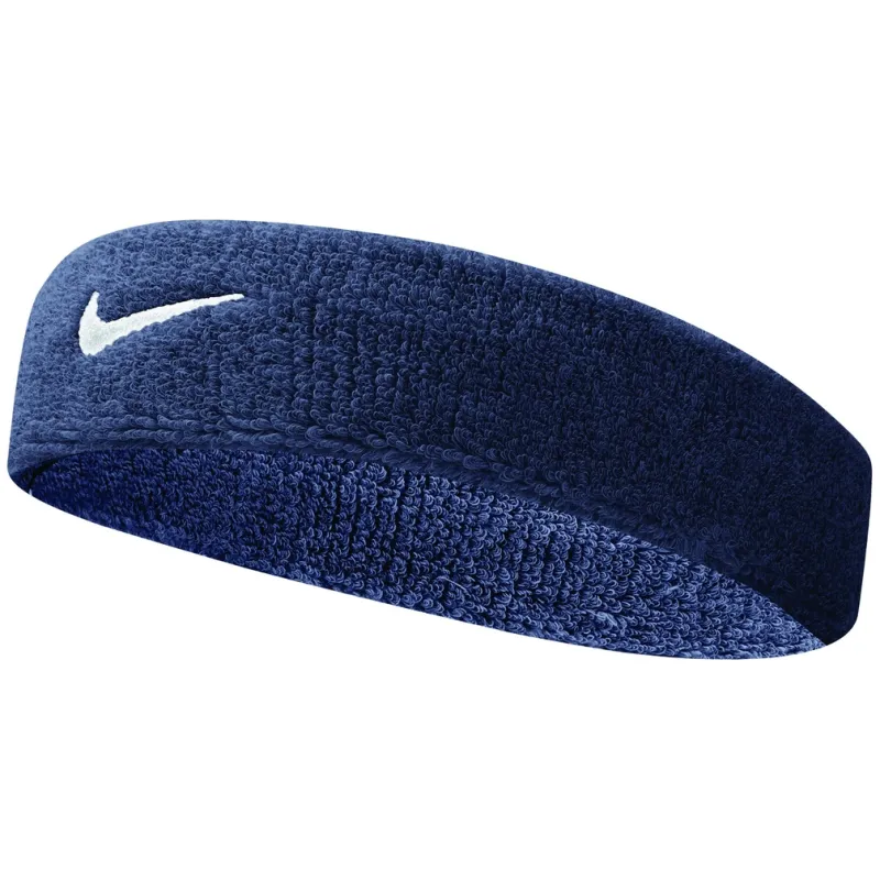 Nike Unisex Headband Swoosh Obsidian/White