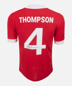 Phil Thompson Signed Liverpool Shirt 1981 Paris Final [4]